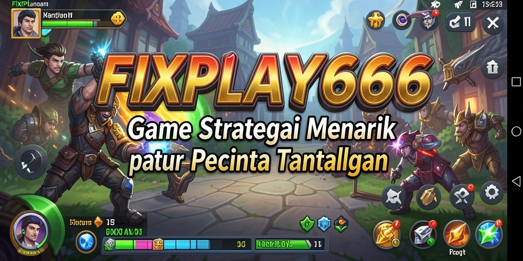 Tampilan berbagai karakter dan peta dalam FIXPLAY666 yang menarik.